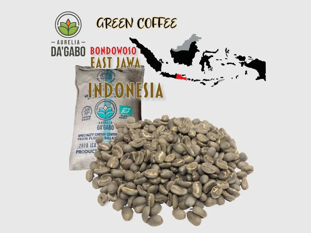IKI WAE, Green Coffee EAST-JAWA, DA'GABO, Grade 1 Arabica, Indonesia, Washed, 70kg (ADF)